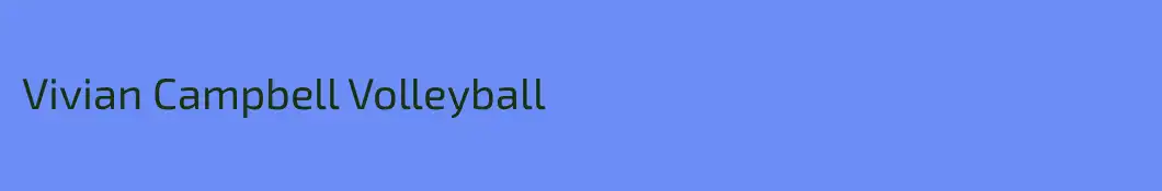 Vivian Campbell Volleyball 